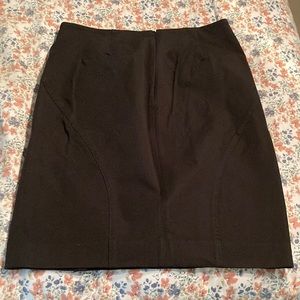 Black banana republic size 6 skirt